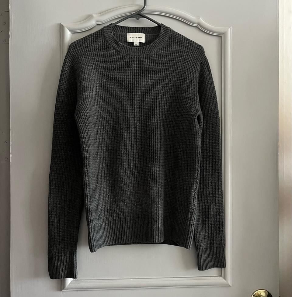 솔리드옴므 니트 46사이즈