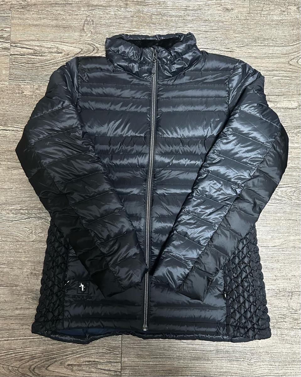 블랙야크 여성 경량 패딩 검정 (100)