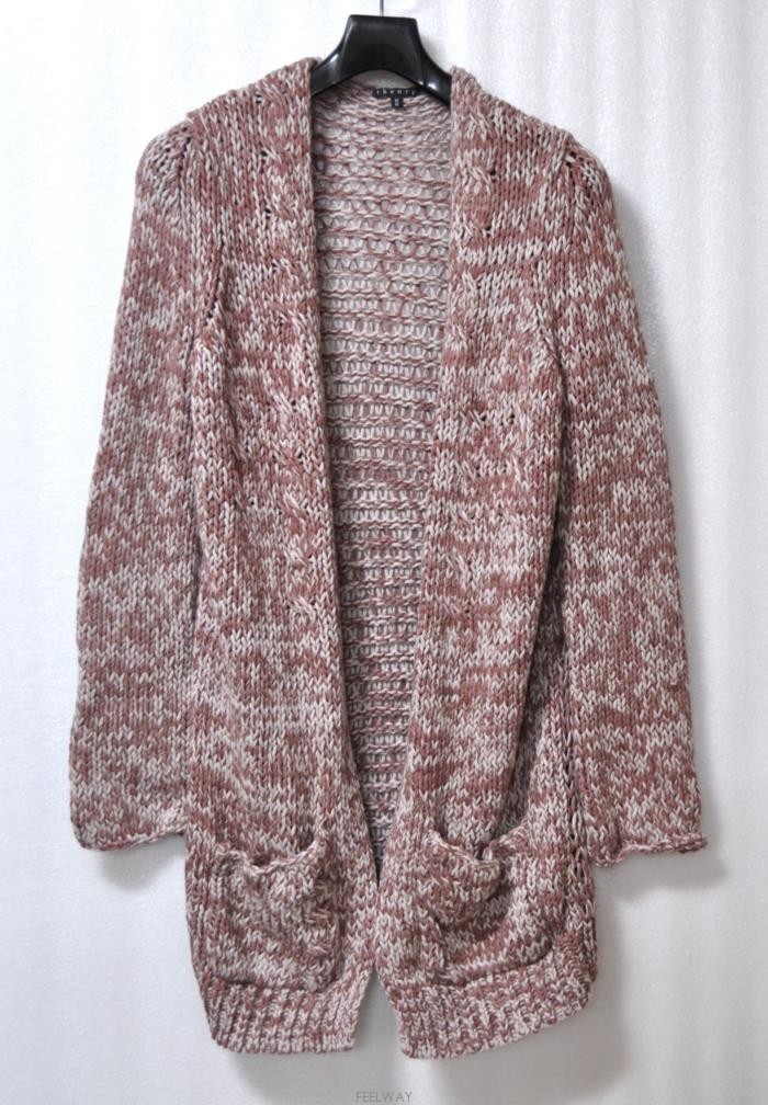 띠어리/여성짜임가디건(사이즈66)