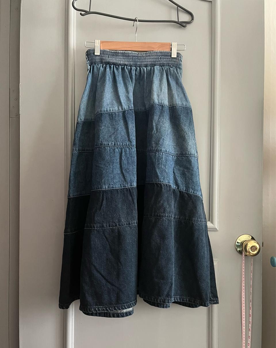 타임 데님 스커트 호칭 64-94사이즈