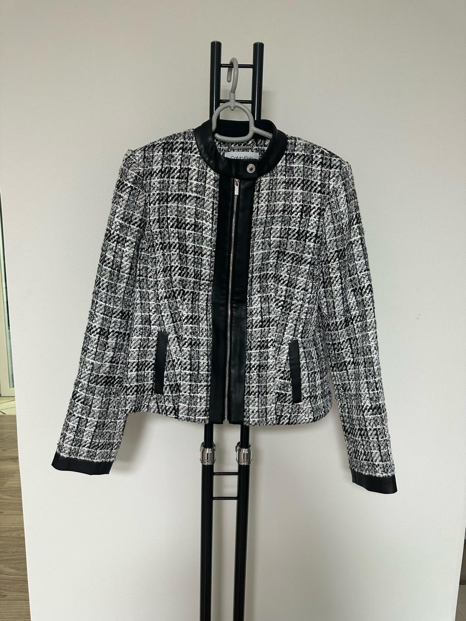 캐빈클라인 트위드  집업 자켓 S사이즈 -상태최고