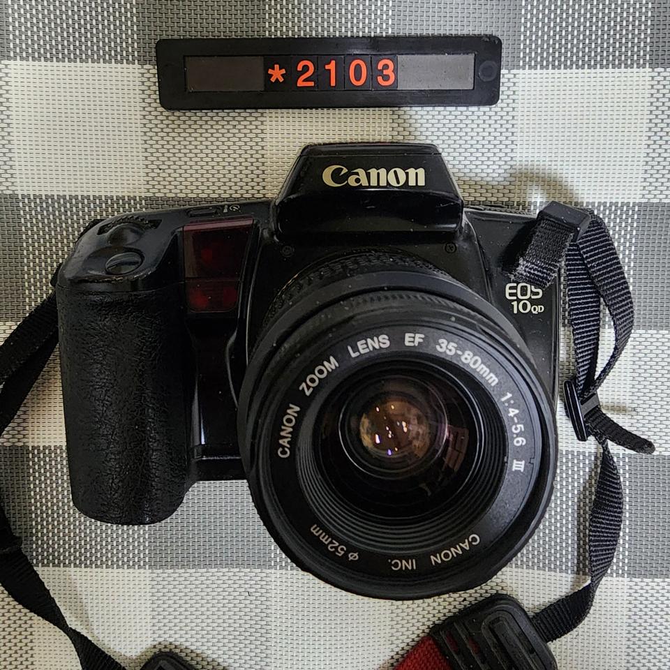 캐논 EOS 10 QD 필름카메라 35~80 줌렌즈