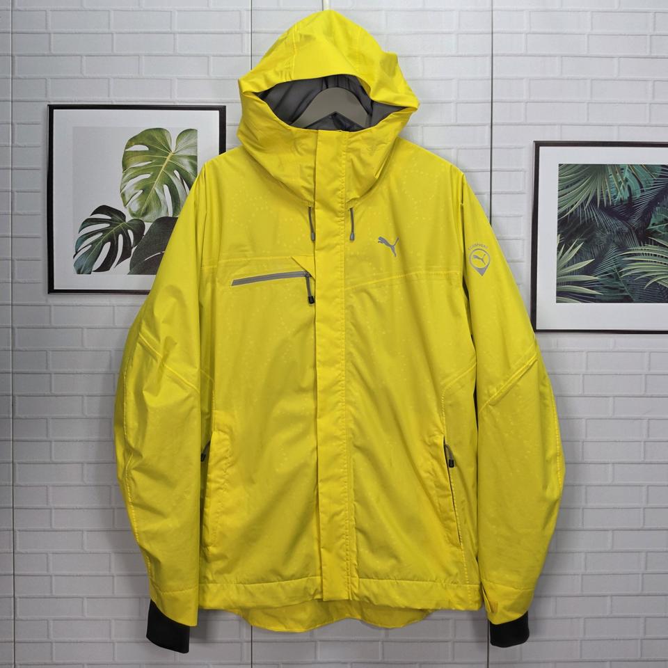 푸마 에코스피어 스톰셀 우븐 후드 자켓 점퍼 바람막이 US M 100