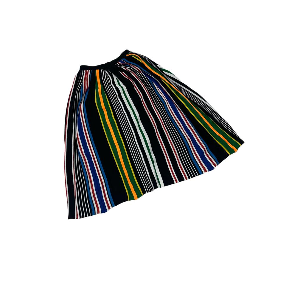 엔폴드 멀티컬러 미디스커트 38 Size