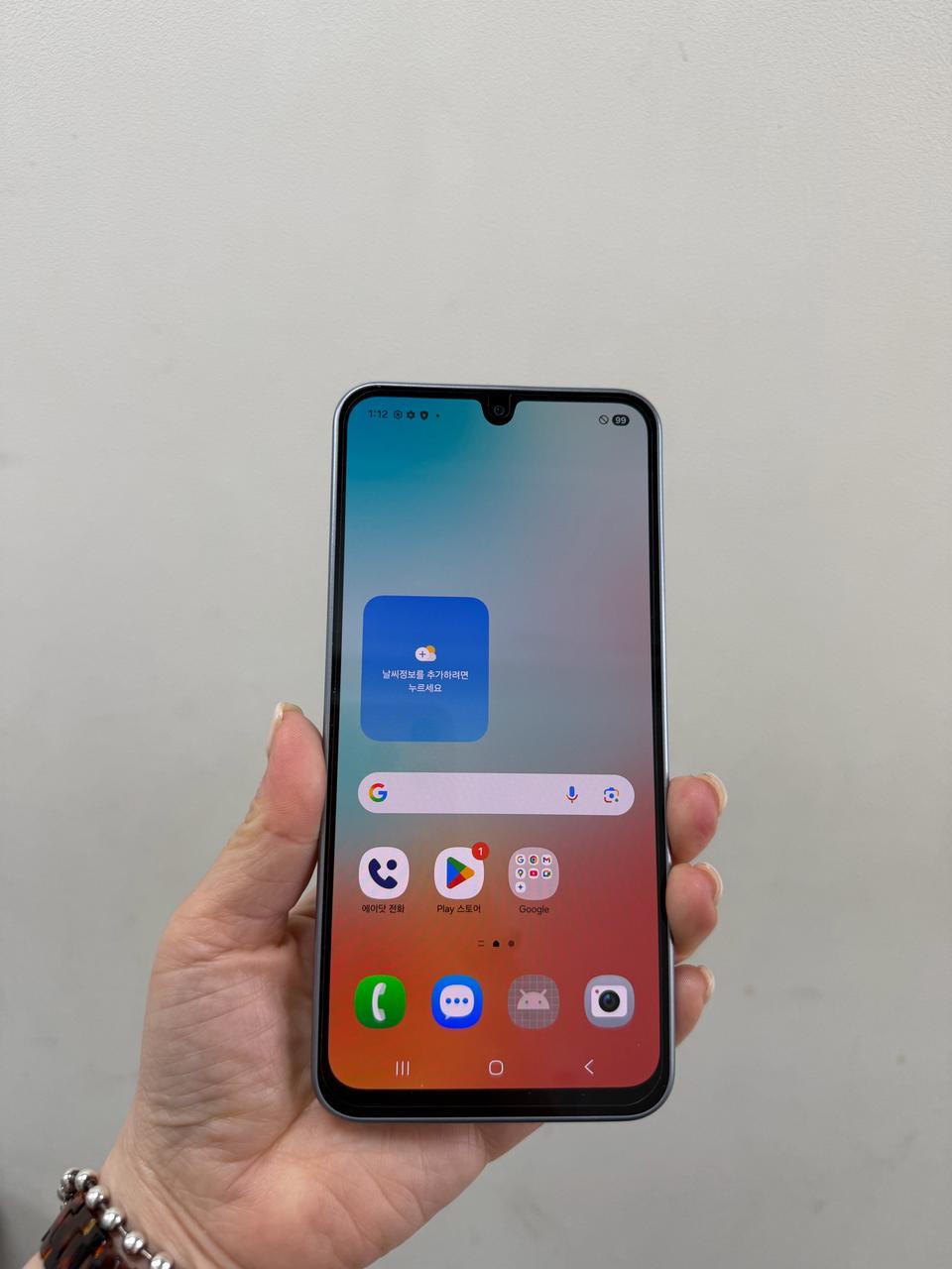 (부산중고폰) 갤럭시와이드8 블랙 128기가 상태최상 판매해요