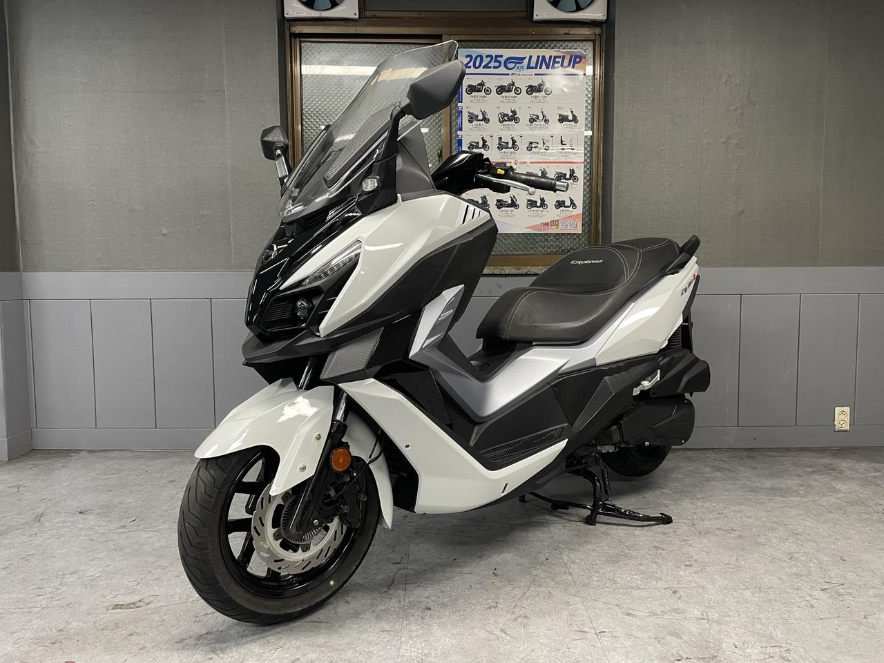 SYM "크루심알파125ABS" 22년식 특A급매물! 스쿠터오토바이