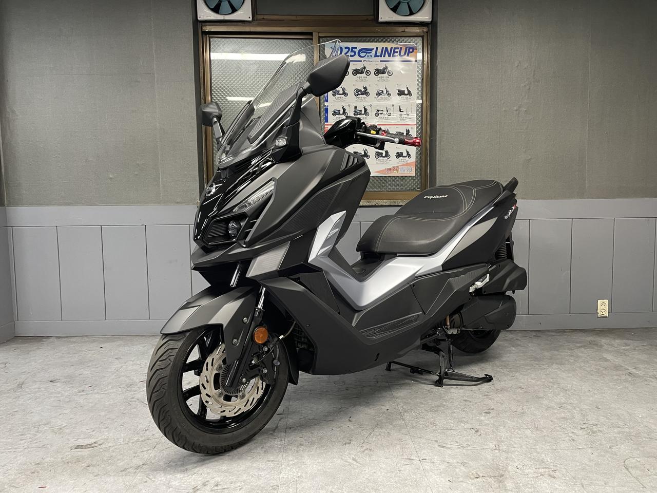 SYM "크루심알파125ABS" 24년식 특A급매물! 스쿠터오토바이