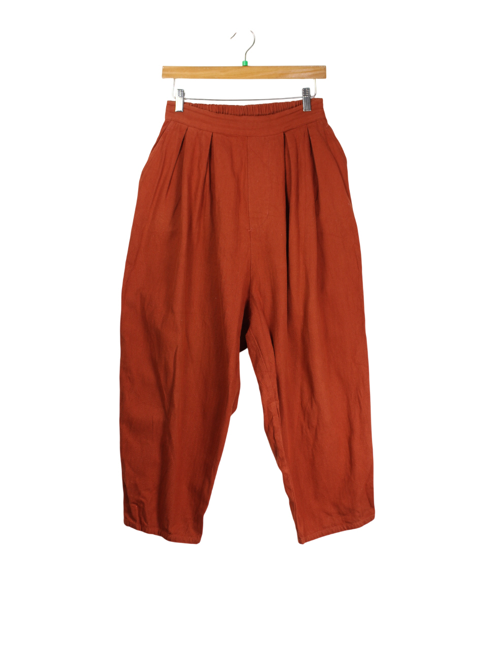 Samansa Mos2 코튼 린넨 배기팬츠 [26031802]