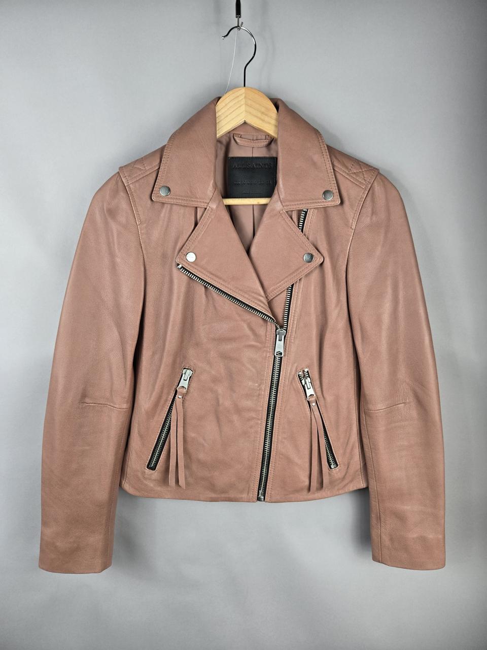 올세인츠 UK10 US6 달비 바이커 라이더 가죽 자켓 ALLSAINTS