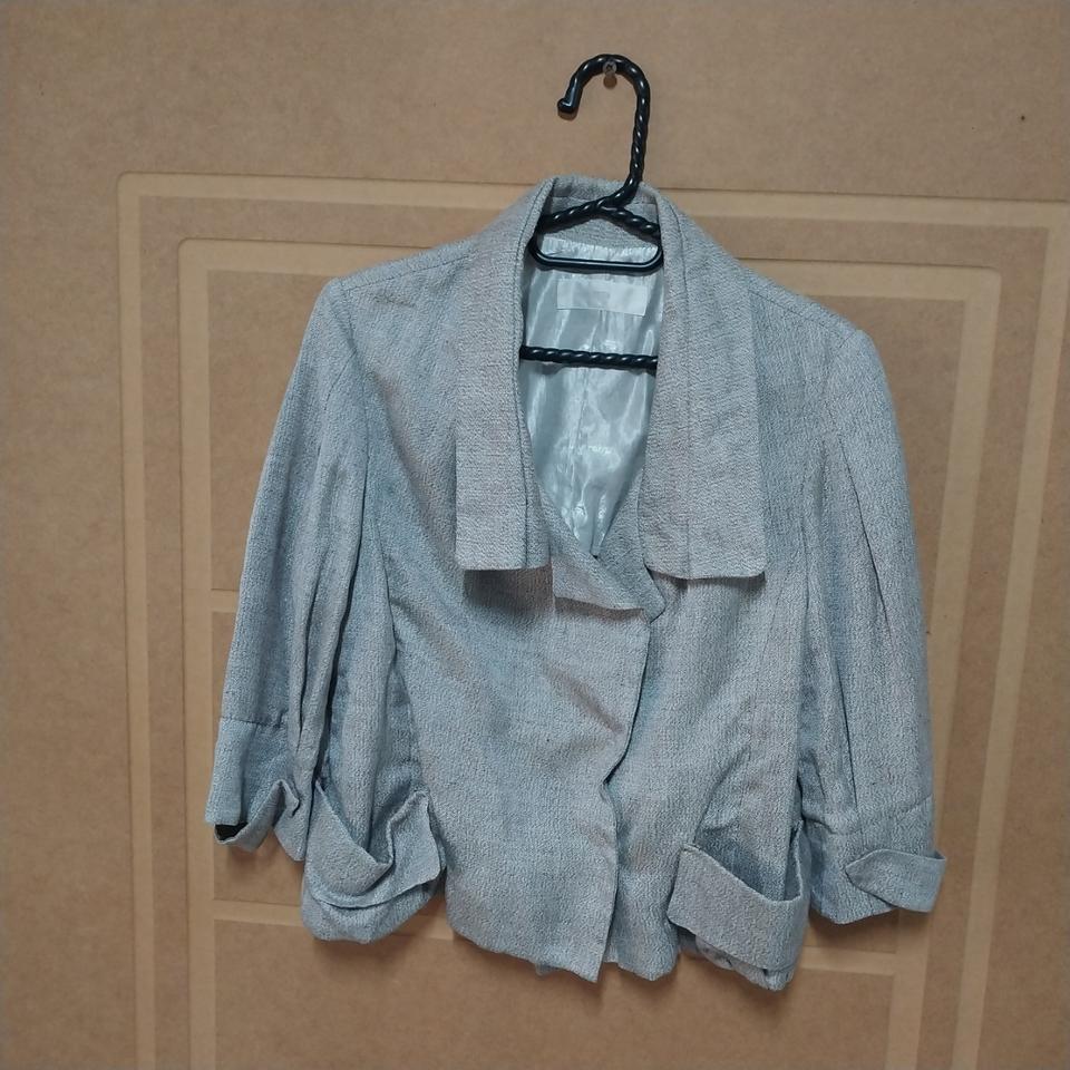 시스템 숏 린넨 자켓 66