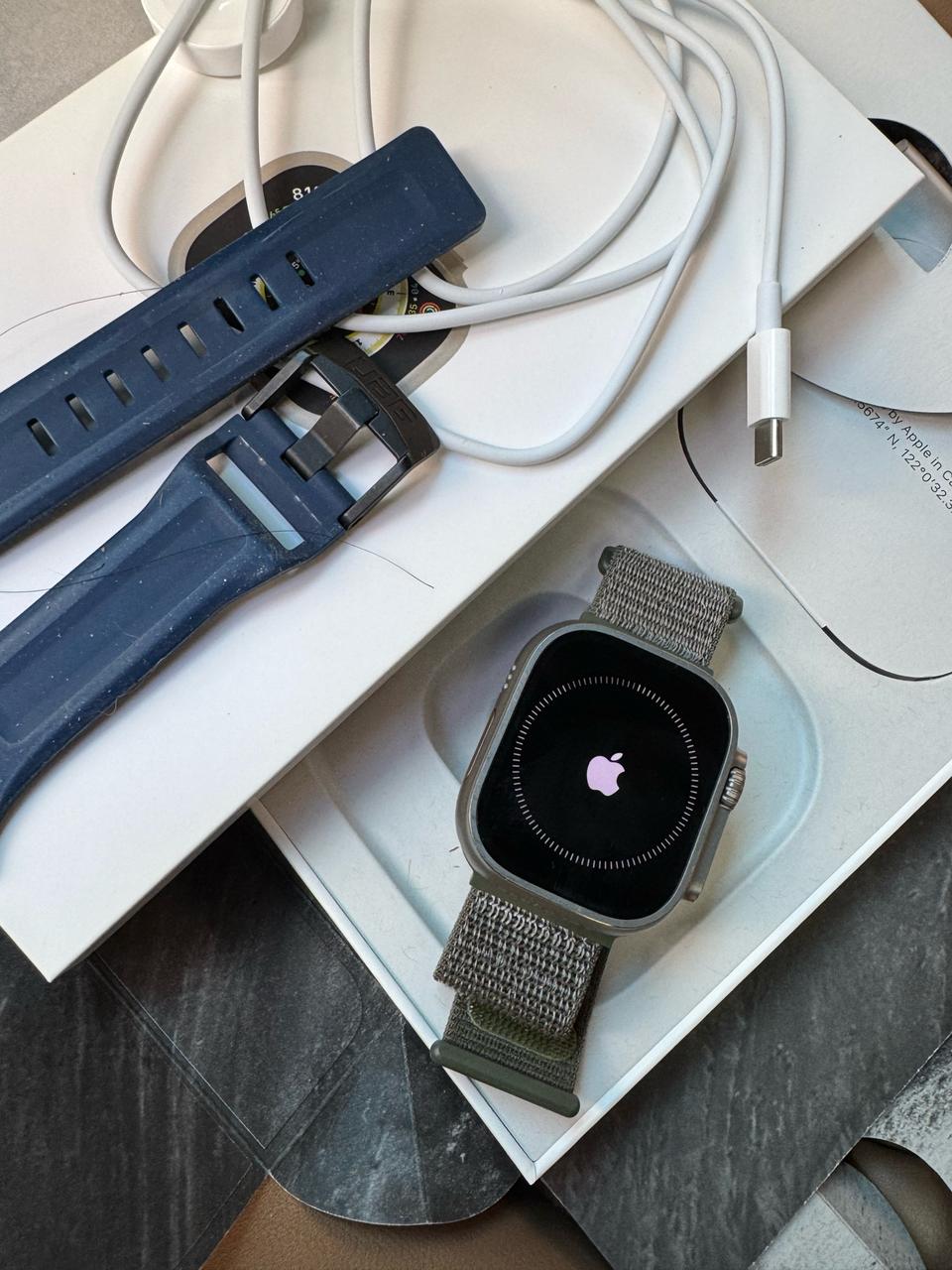 애플워치 울트라 1세대 티타늄 배터리83%