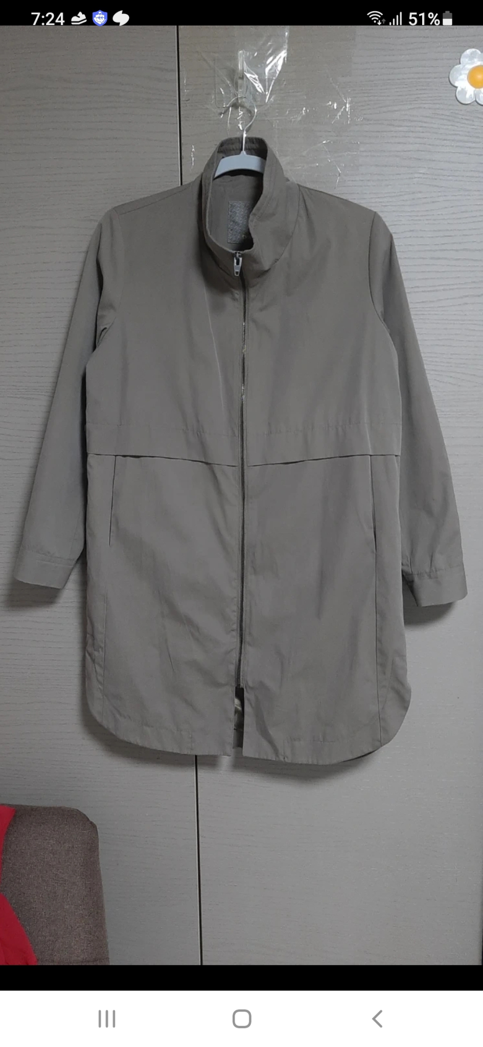 T.VIEW 심플한롱코트