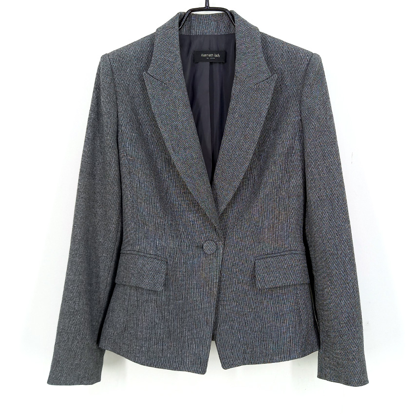 케네스레이디 여성 춘추 자켓 딥그레이 (HU43417)