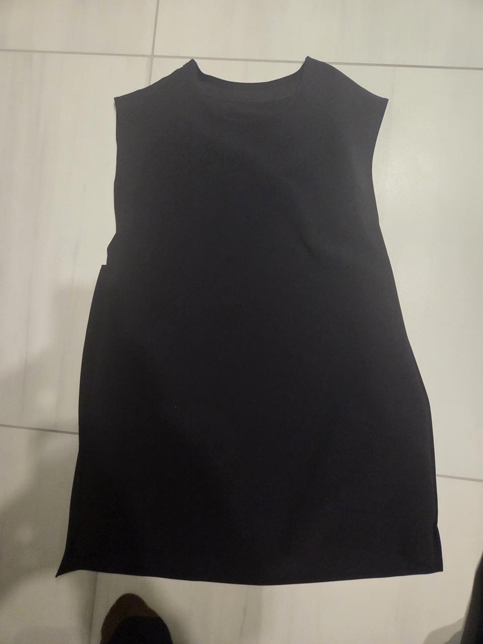 시스템옴므 정품 블랙 나시티 100사이즈