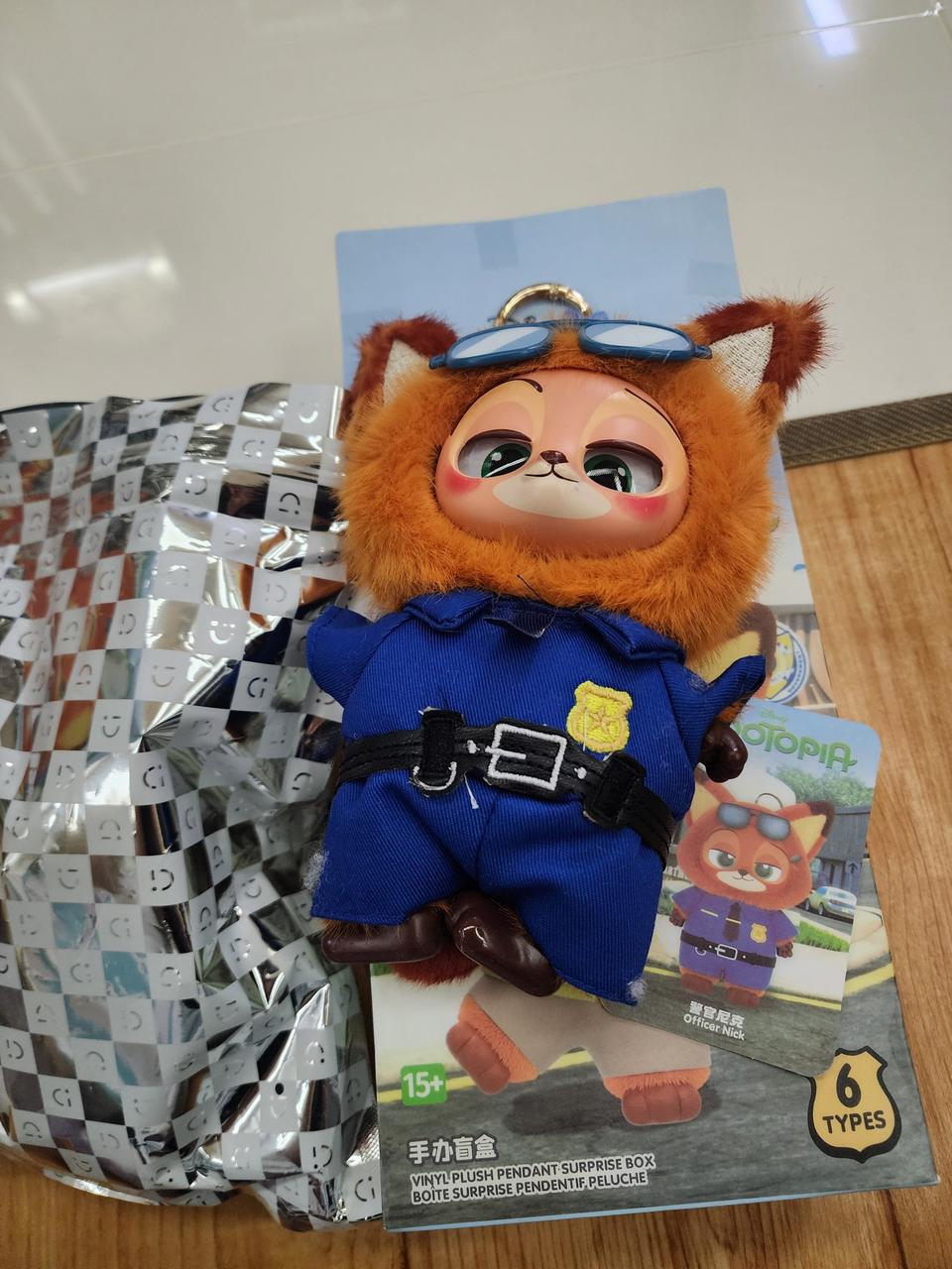 미니소 주토피아 경찰 닉 /경찰 주디 2종 일괄 판매