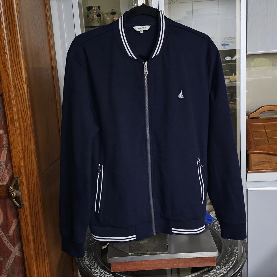 빈폴 남성 가디건 니트 집업 사이즈M 넉넉 95