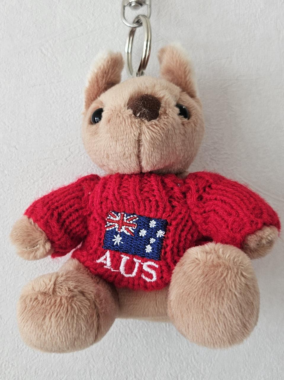 (미사용새상품)호주 시드니 캥거루 키링 호주여행 기념품열쇠고리 참