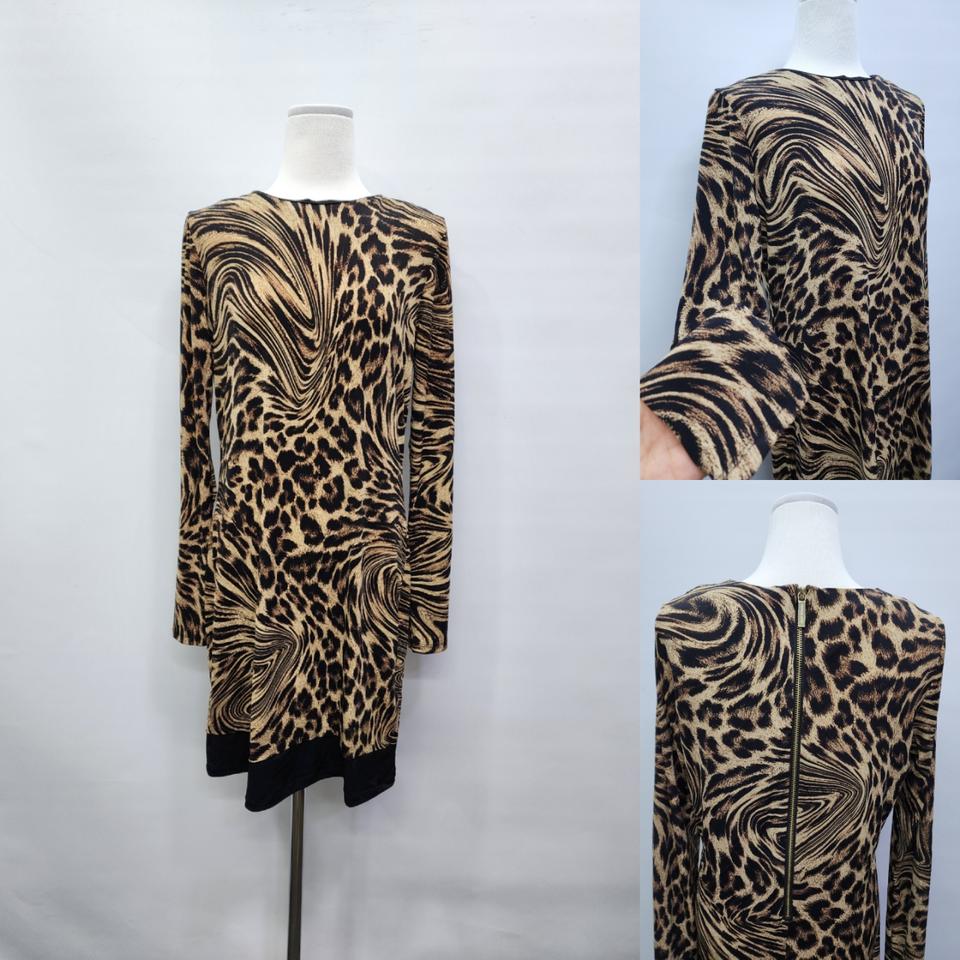 #새상품  마이클코어스  호피무늬 스판 원피스66