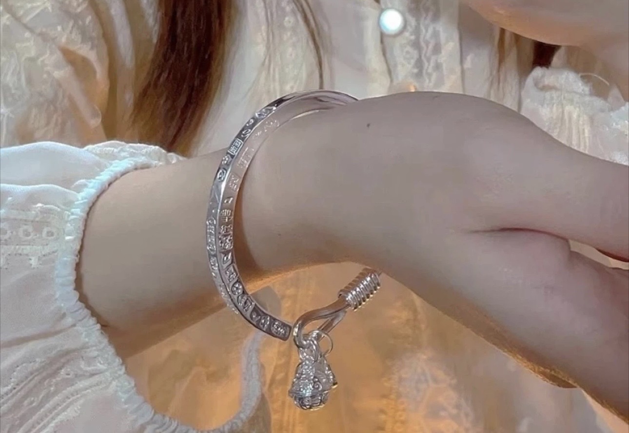 999 고급 팔찌 착용감 좋은 장식 팔찌