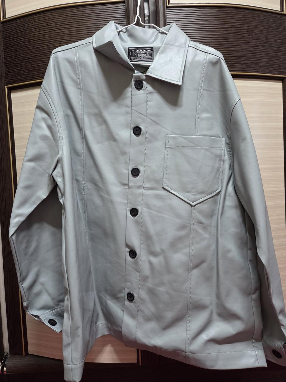 가죽 남방&겸 자켓