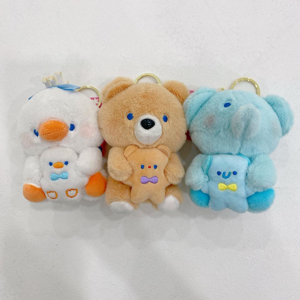 오리 곰돌이 코끼리 인형