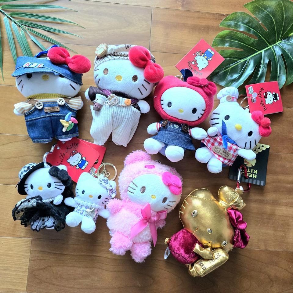 (새상품) 헬로키티 인형 키링 8종 모음