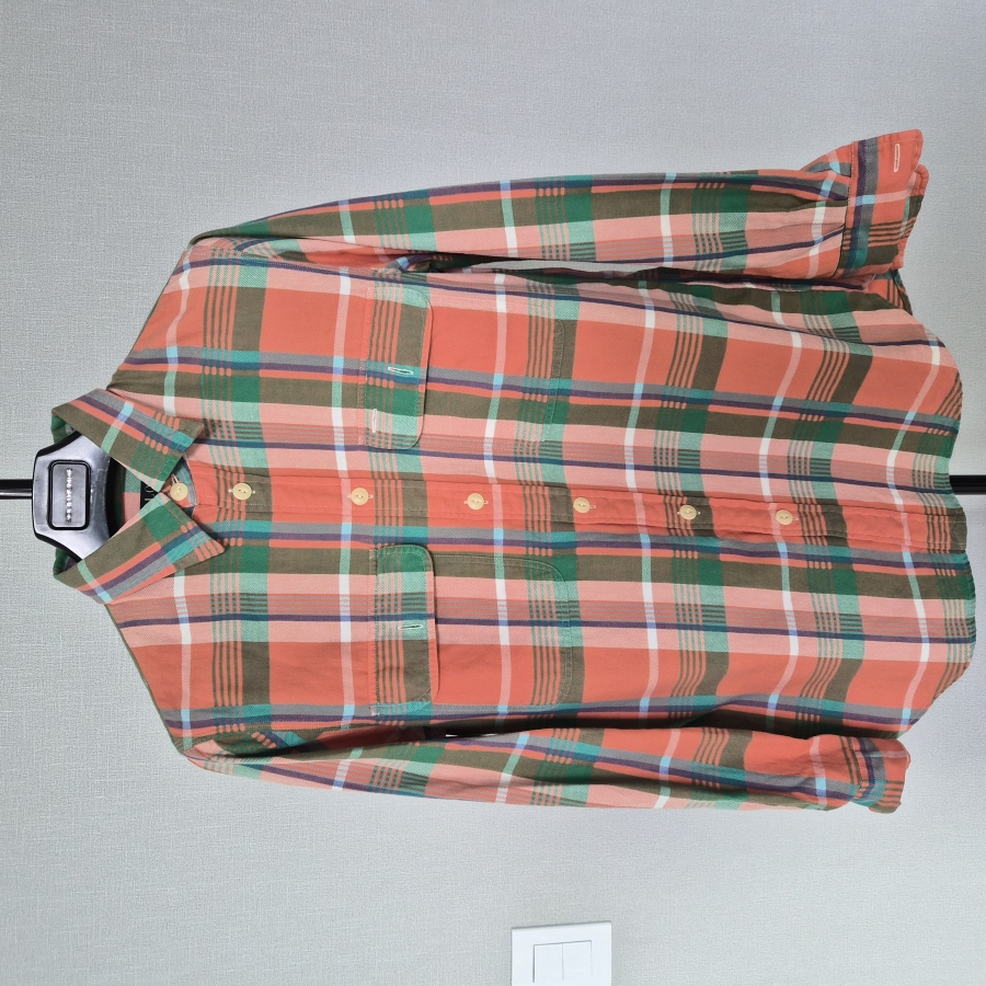랄프로렌 폴로 M 95 플란넬 셔츠 남방 M-긴팔-673