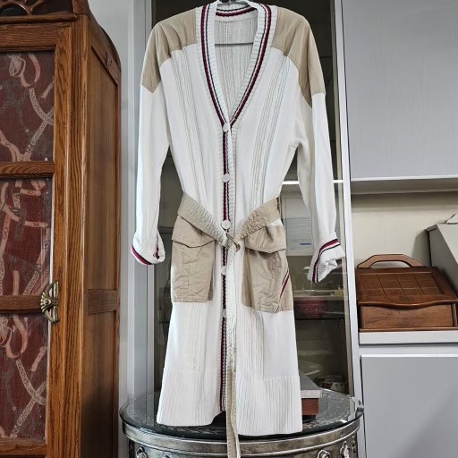 66~77 여성 타미힐피거 롱 벨트 가디건