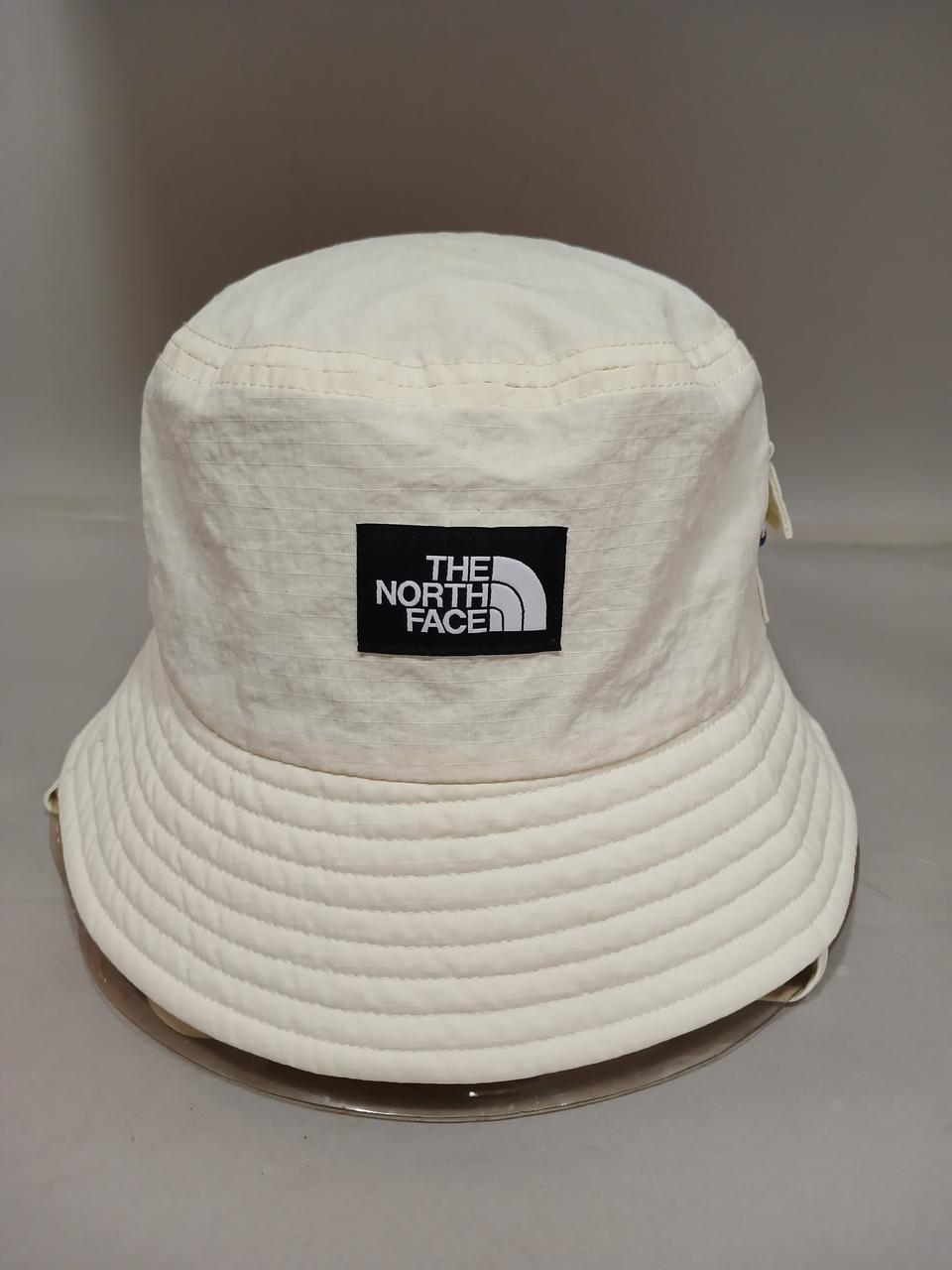 노스페이스 로우 브림 아이보리 버킷햇