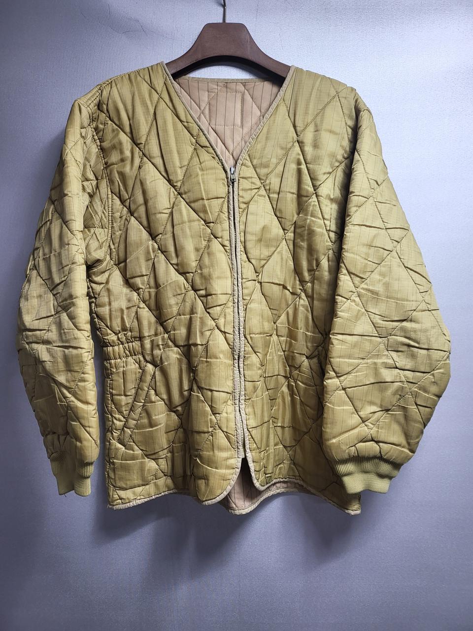 95 구형 군용 오리지날 노란 깔깔이 내피 