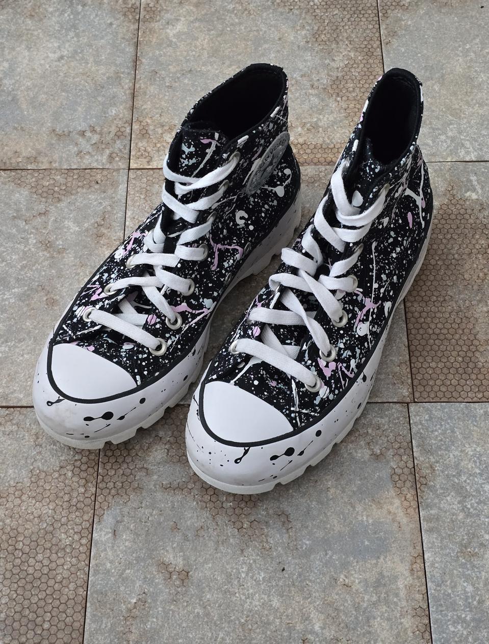 (240)컨버스 척테일러 올스타 러기드 페인팅 하이 스니커즈 운동화