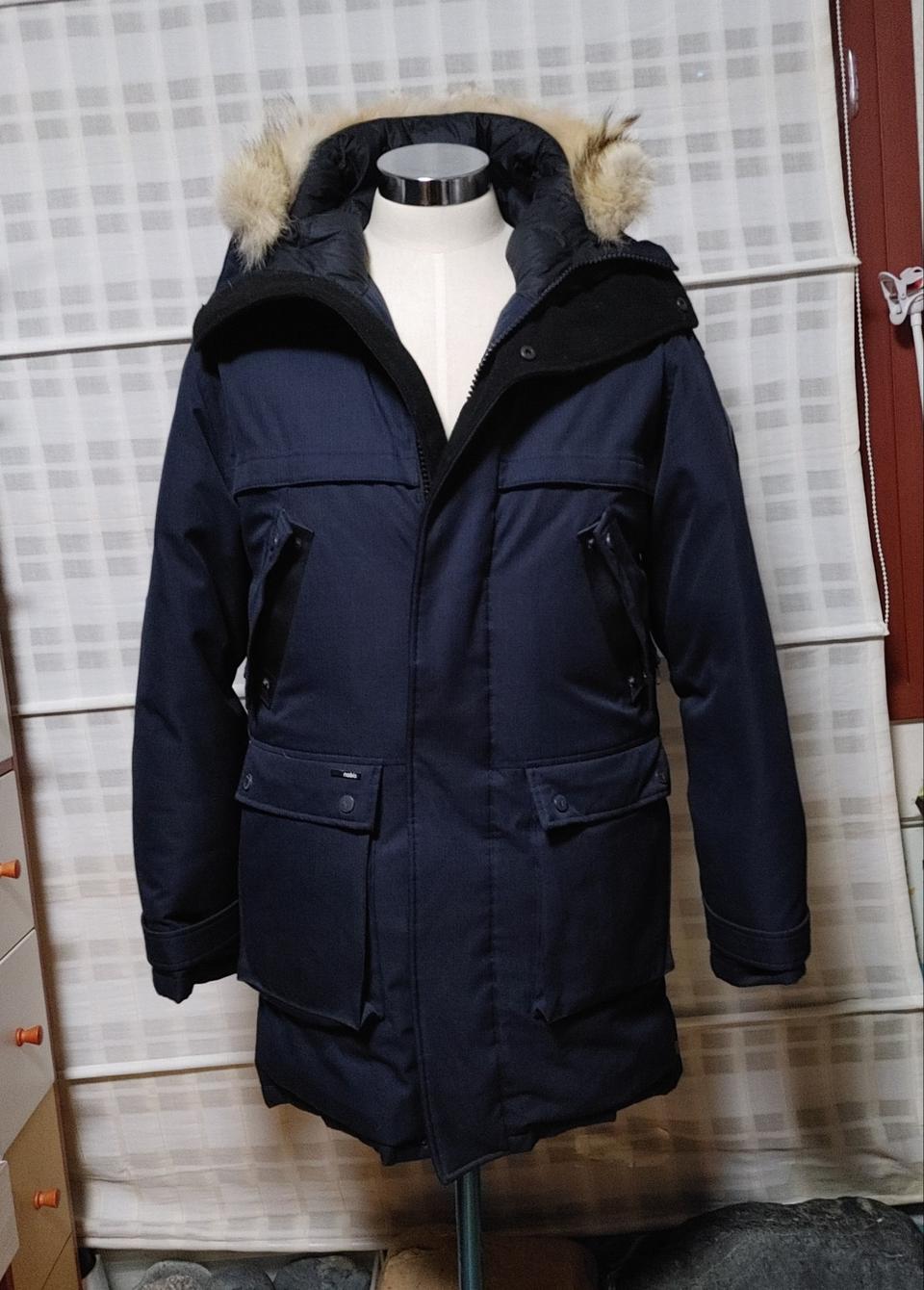 (nobis) 노비스 야테시 네이비 패딩 점퍼 S (95~100)