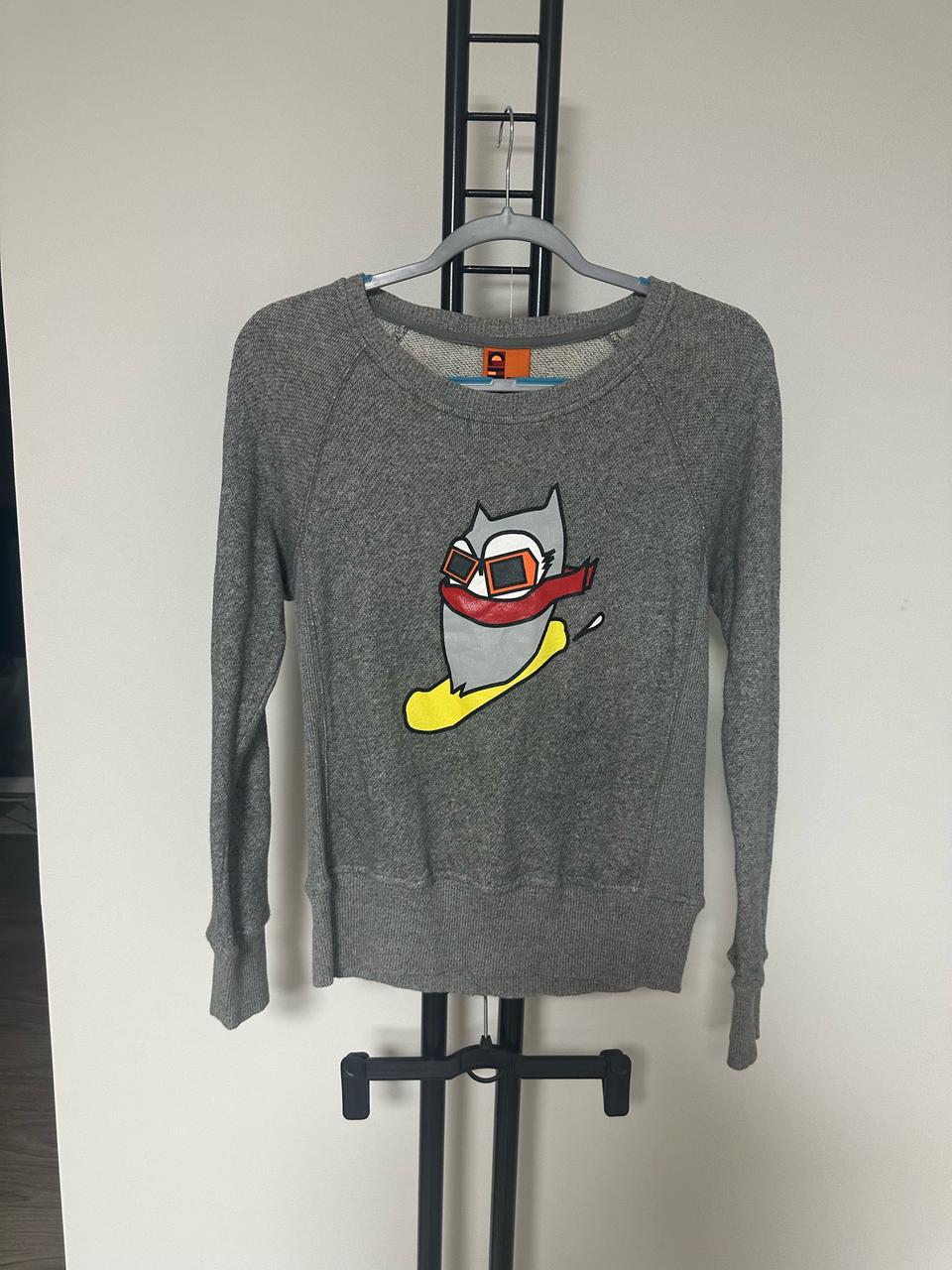 럭키슈에뜨 블랙 부엉이 맨투맨 -free사이즈