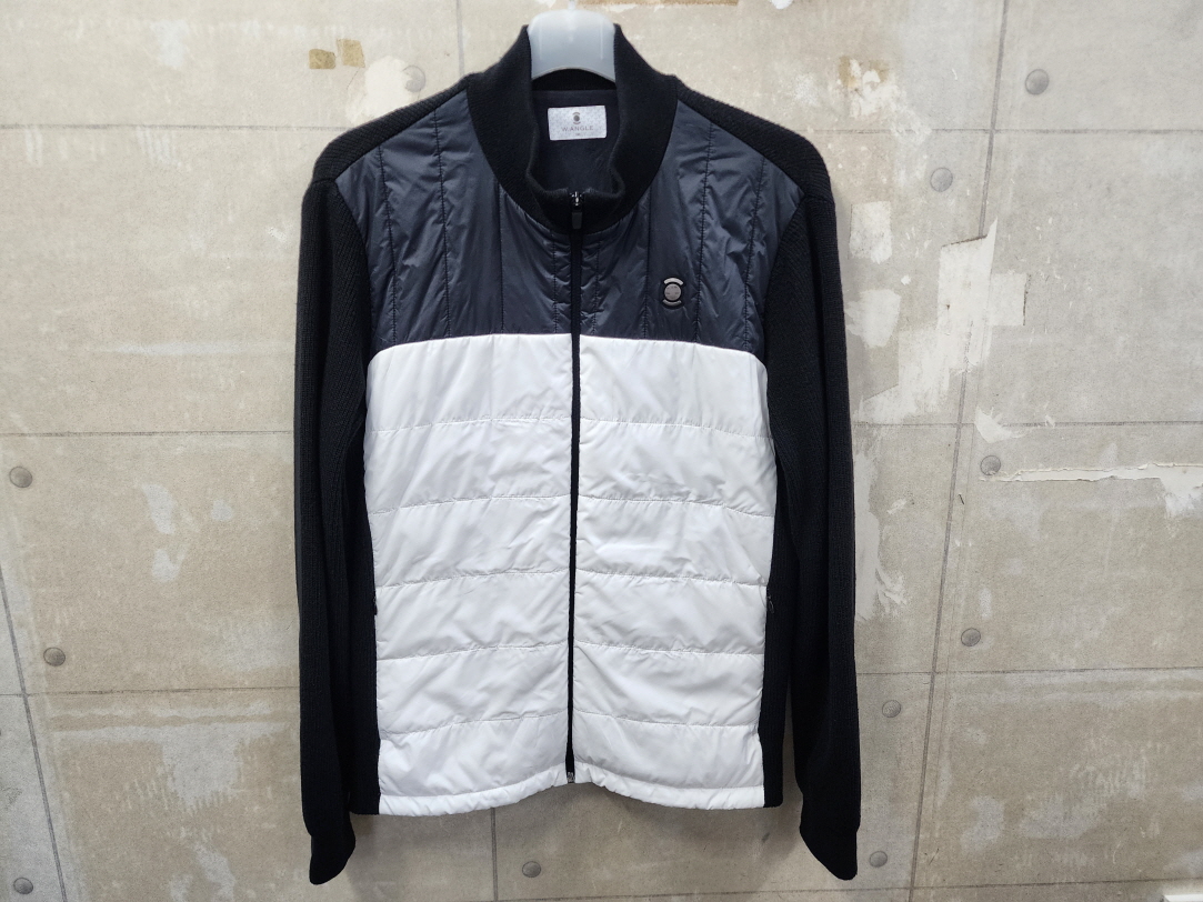 (100)와이드앵글 정품 남성 방풍 집업 점퍼/100size/상태우수