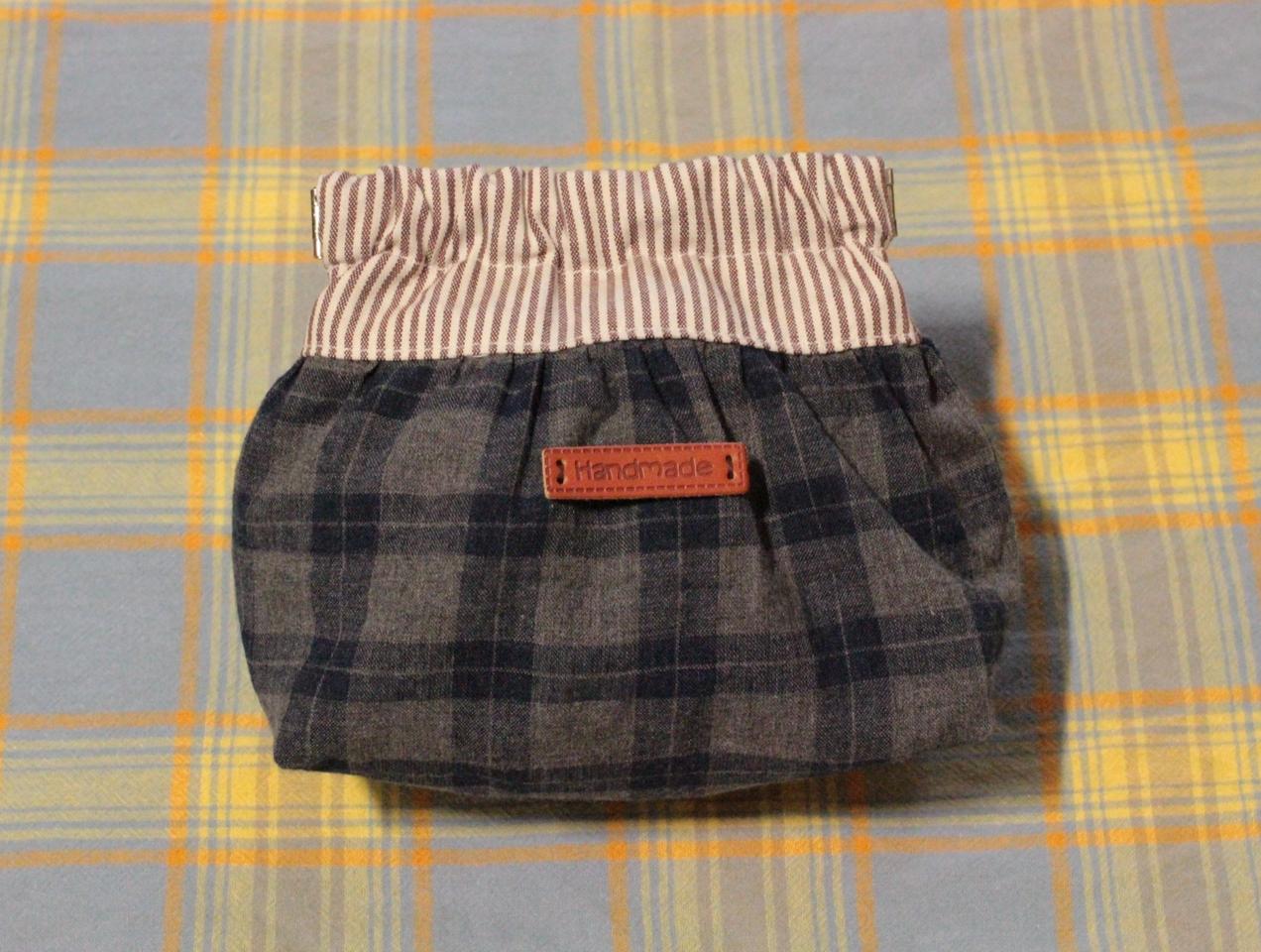 핸드메이드 셔링 바네 파우치