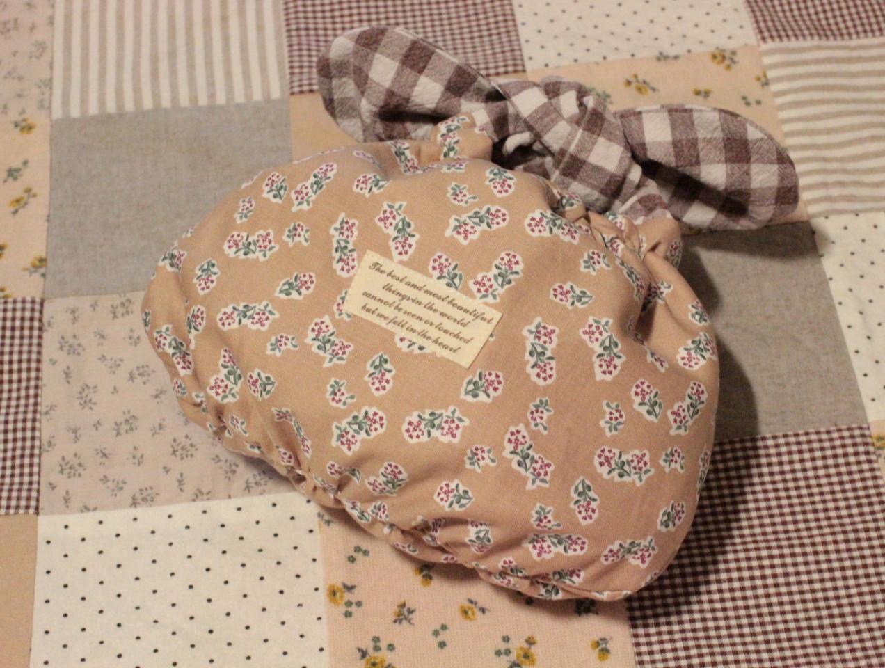 핸드메이드 리본 밴딩 파우치