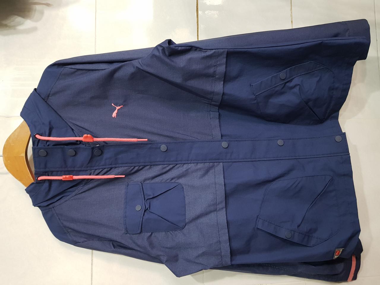 푸마 여성 하프 후드자켓