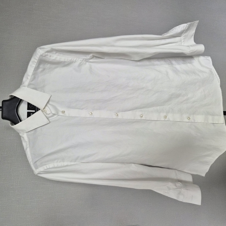 BOSS 보스 M 95-100 화이트 셔츠 남방 M-긴팔-683