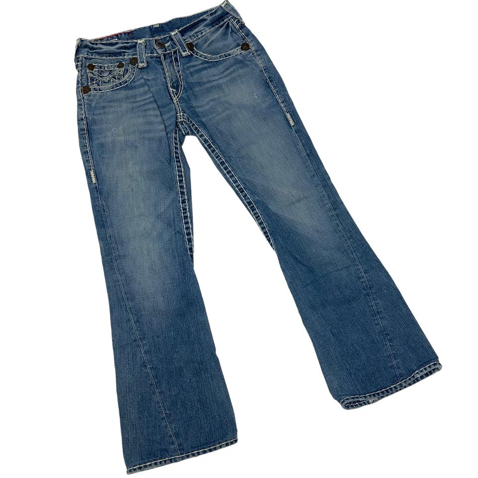 트루릴리전 화이트 스티치 조이슈퍼티 워싱데님진 29