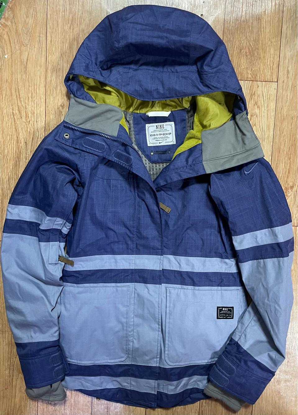나이키 네이비 하늘 아웃도어 보드복 자켓 대장 올드스쿨 스포티