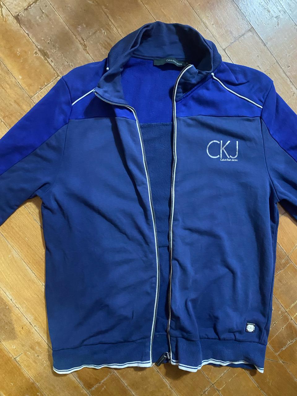 캘빈클라인 남성 집업 XL 네이비 (100)