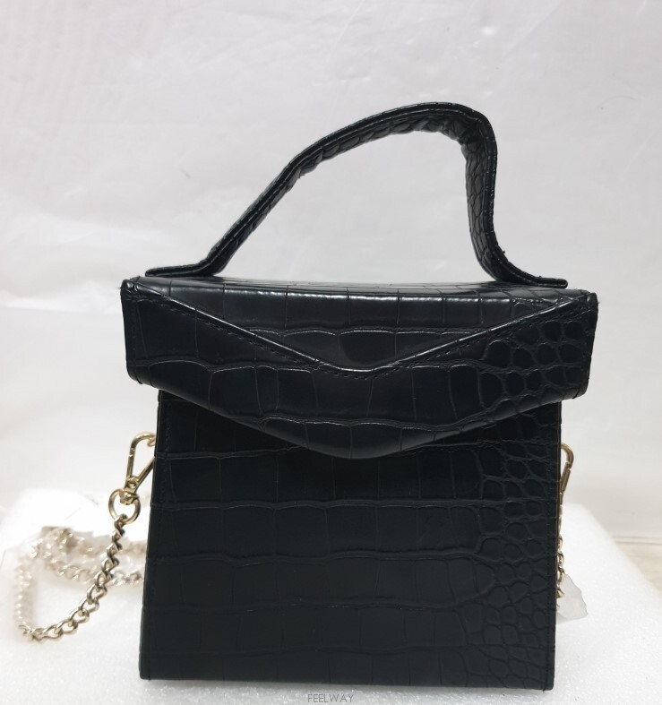 자라 정품 크로커다일 패턴 미니 크로스백 투웨이 토트백 레이디가방