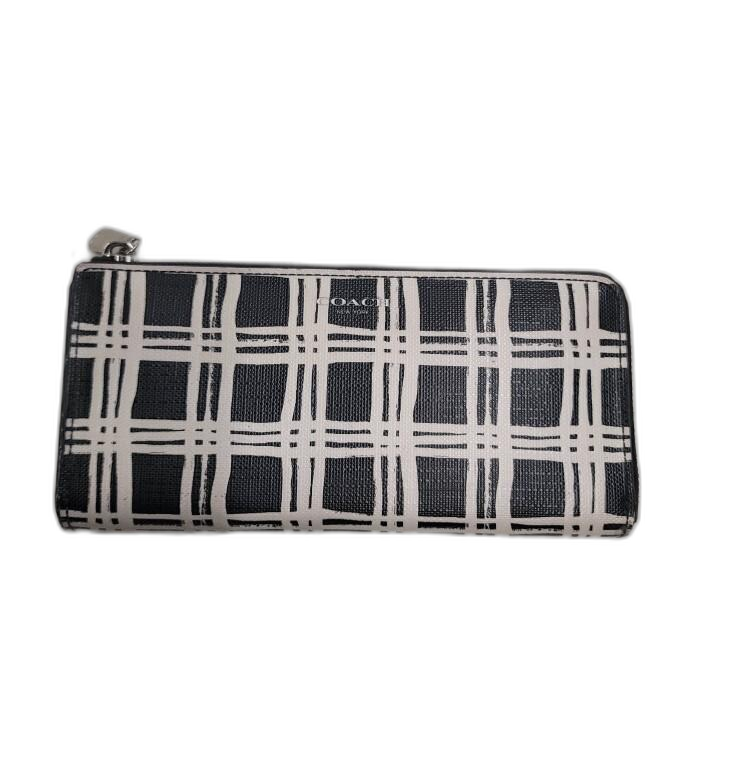 명품 코치(COACH 정품)블리커 슬림 집 월릿 장지갑 중지갑