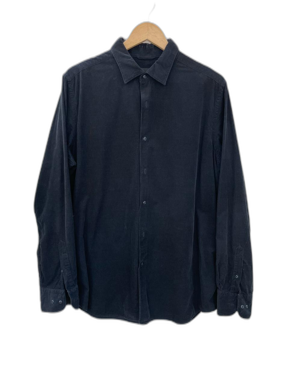 마시모두띠 코듀로이 블랙 셔츠 105