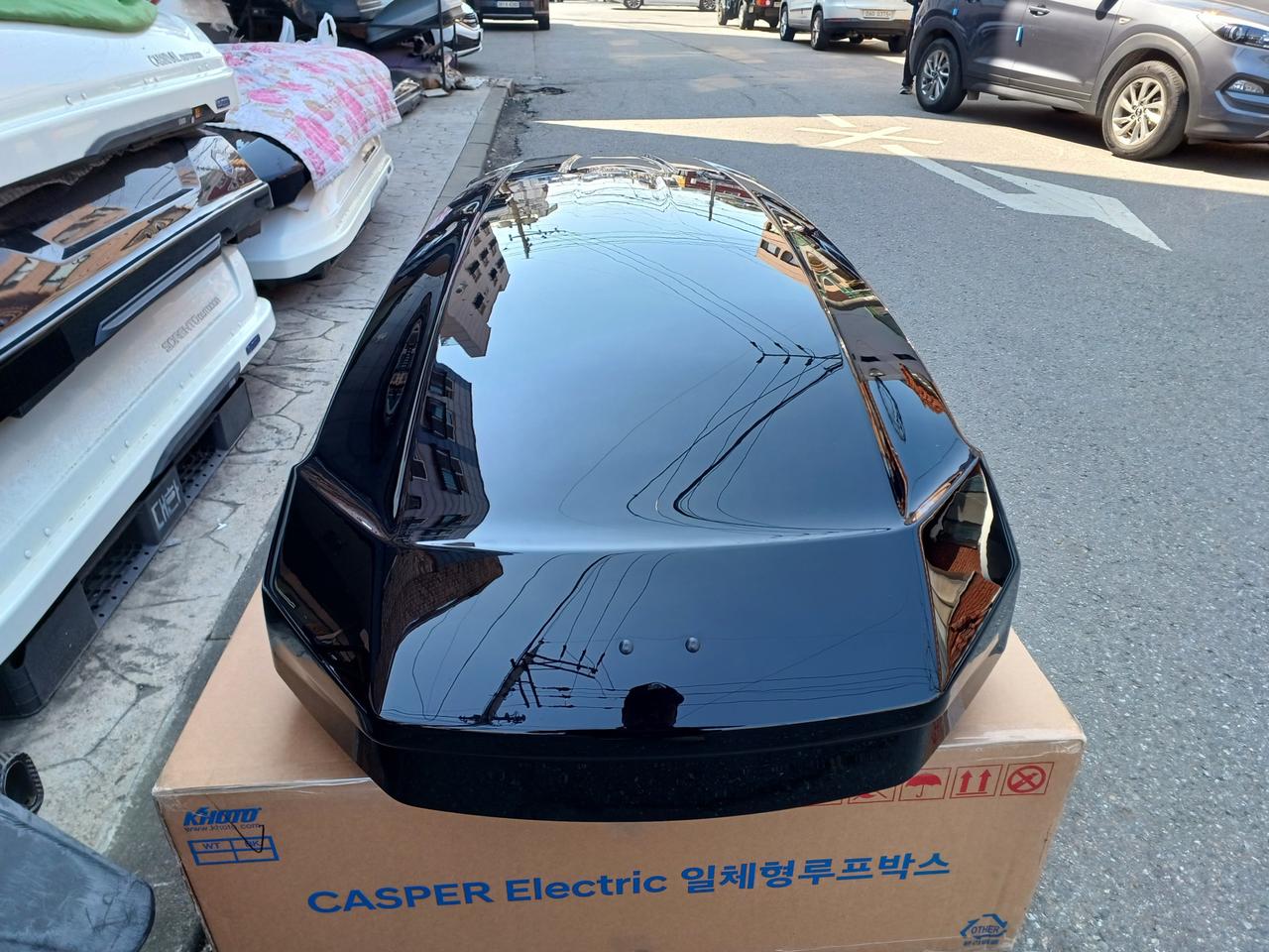 툴레 모션3L 블랙유광 중고루프박스 A급