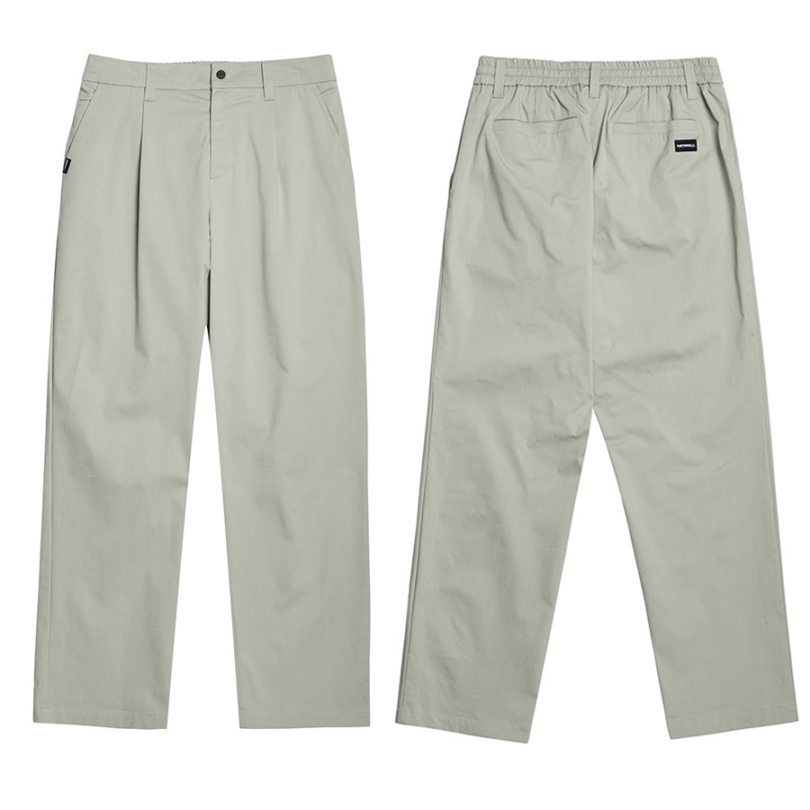 (새제품) 머렐 남성 세미와이드 팬츠 32~33인치 카키