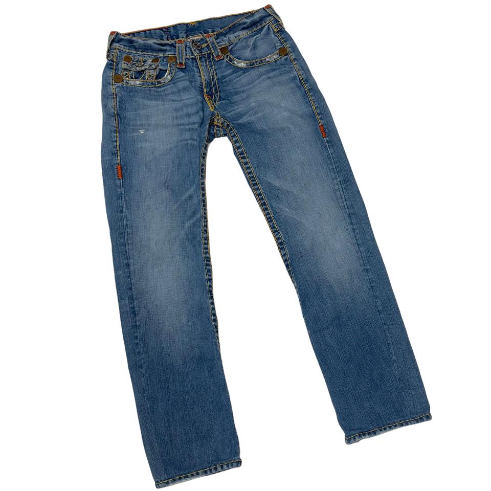 트루릴리전 스티치 빌리슈퍼티 워싱데님진 31