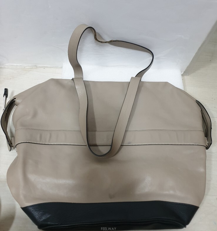 명품 엠포리오 아르마니(이탈리아정품)최고가 올가죽 보스턴 골프백 여행가방