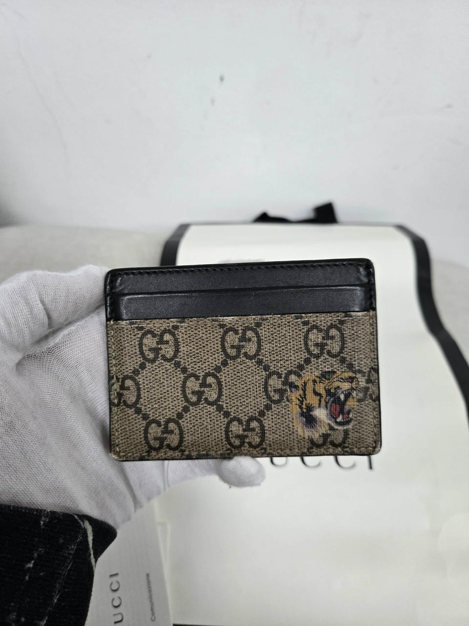 [정품] 구찌 타이거 카드지갑