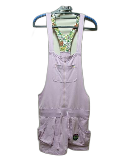 빌라봉 정품 멜빵 면스판 원피스 M 55-66